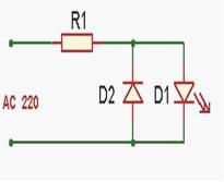 無極LED電路